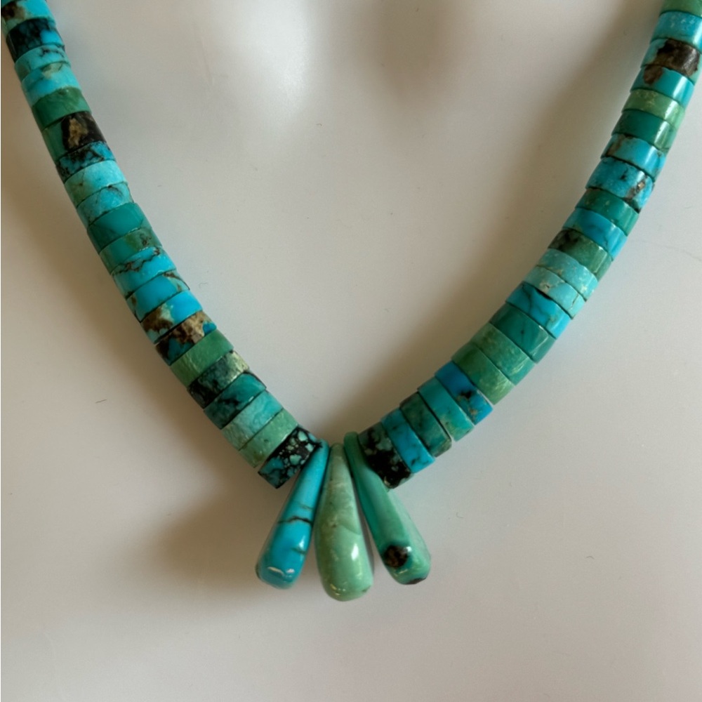 VINTAGE SOUTHWESTERN NECKLACE - Picture 1 of 6